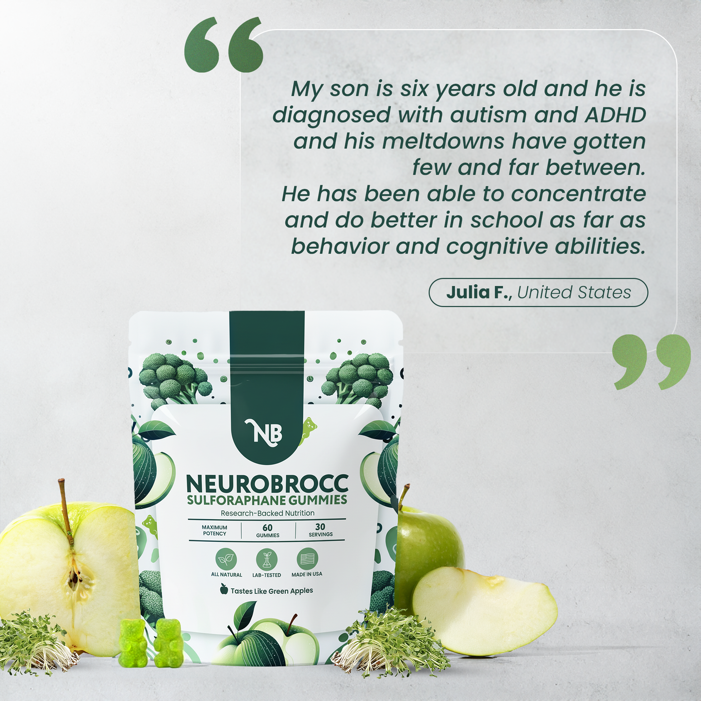 NEUROBROCCSULFORAPHANE GUMMIES